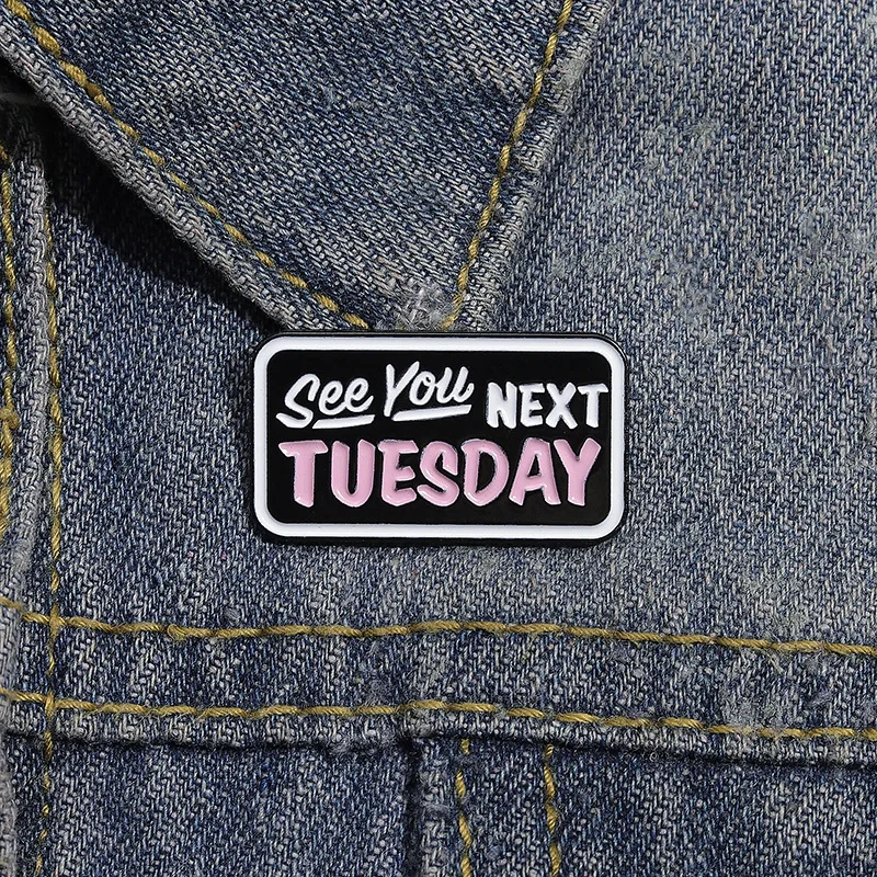 Cross border new model to be seen next Tuesday. Humorous badge, playful and fun pin creative badge