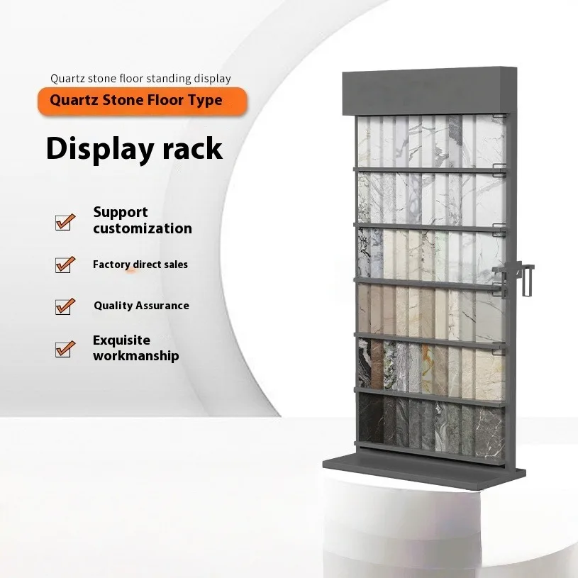 Luxemarbleedge Floor Stand Metal Modern Advertising Customizable Home & Trade Show Display Booth