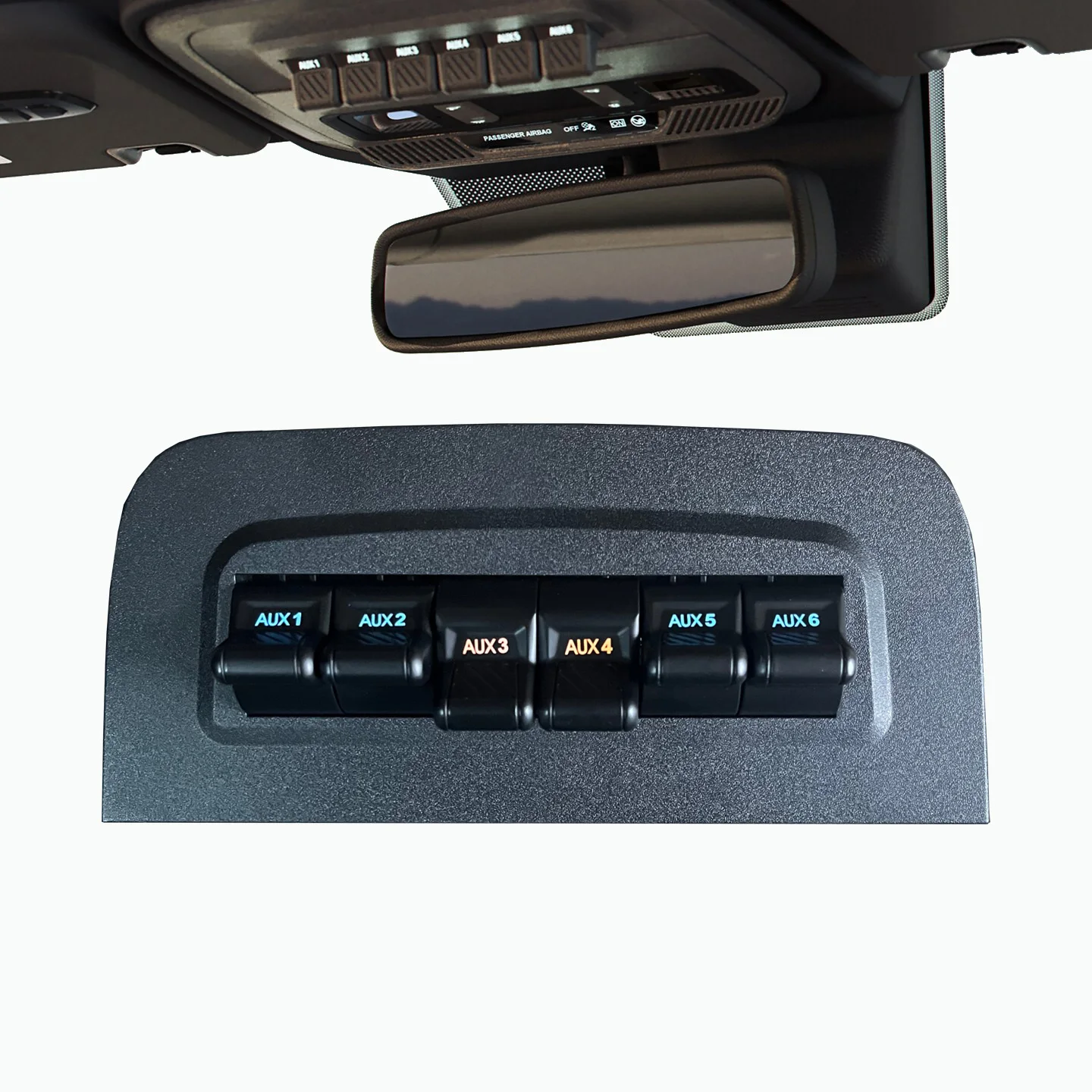 

for HansPilot AAUS001 Availiable Auxiliary Upfitter Switches compatiable with Bronco 21-24 F150 F250 21-24