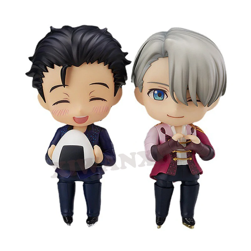 #762 YURI!!! on ICE Katsuki Yuri Anime Figure Yuri Katsuki Action Figure Victor Nikiforov Figurine Collectible Model Doll Toys