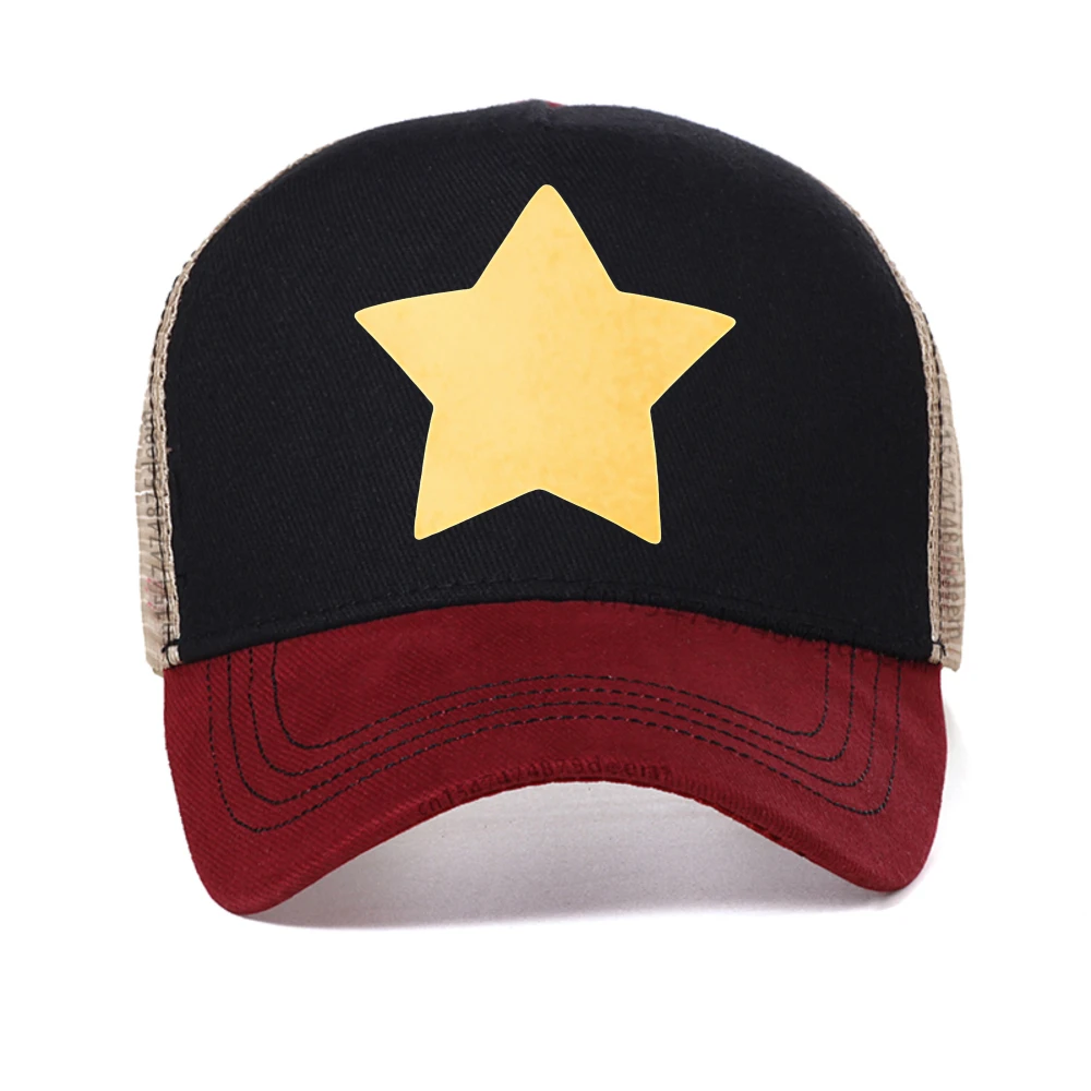 

gift for fans STEVEN UNIVERSE STAR baseball cap men sport style fashion hip hop Harajuku caps casual adjustable mesh trucker hat