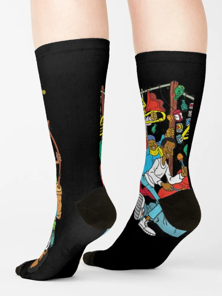 Fat Albert & The Junkyard GangSocks calcetines de ciclismo para hombre