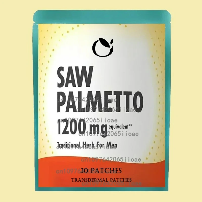 

30 Patches Saw Palmetto Transdermal Patches Hair Growth Energy