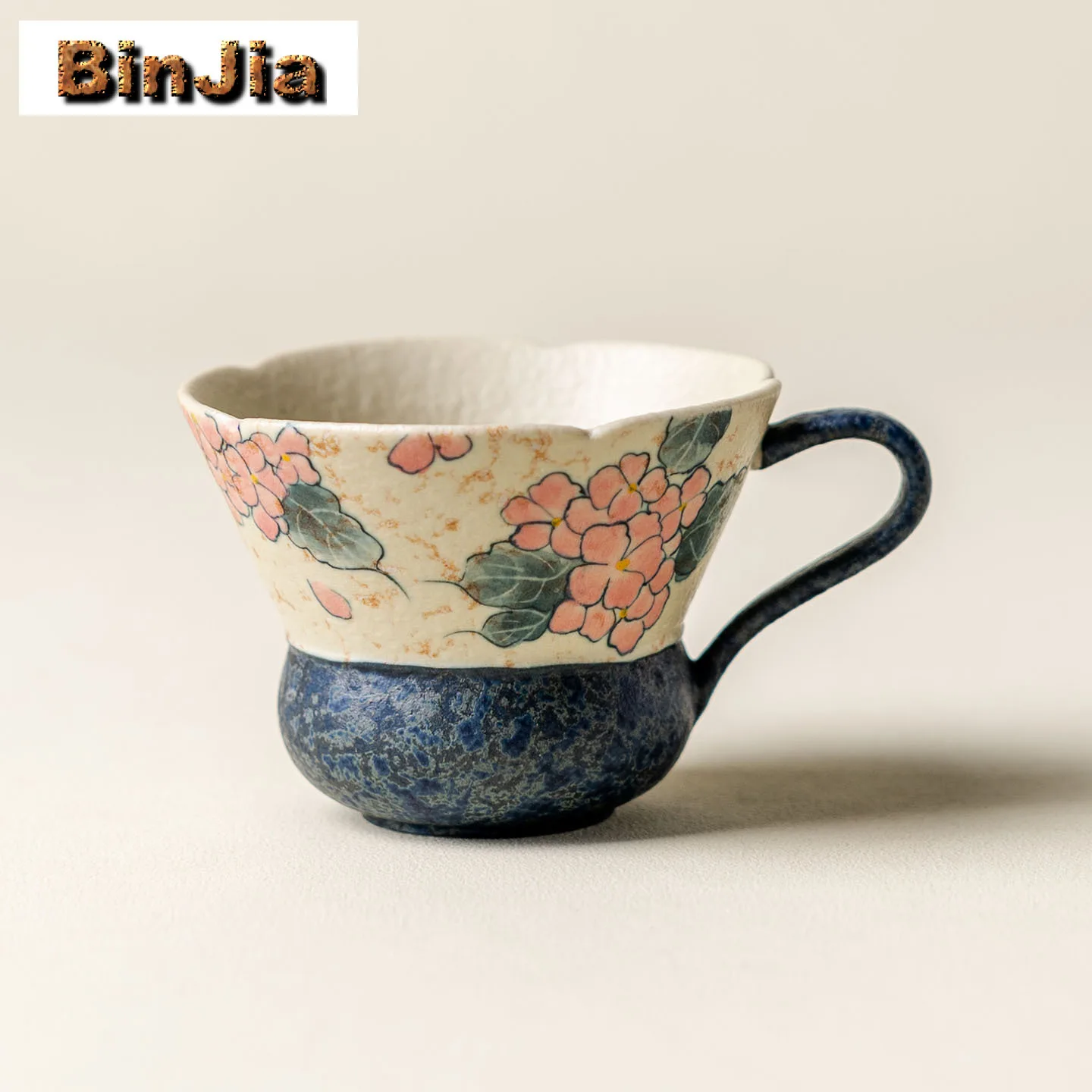 

80 мл ручная роспись гортензийная чайная чашка, винтажная чайная чаша, кружка для дегустации чая, чашка для запаха, чашки Jianzhan Master, посуда для напитков, принадлежности для рукоделия