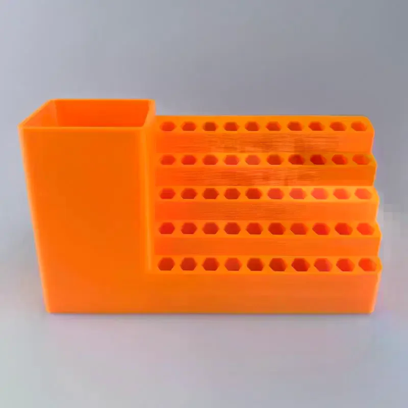 1Pcs Screwdriver Head Storage Toolbox Hole Board Screwdriver Stand Hex Shank Organiser Drill Holder 50 Holes Bit Organiser view 4