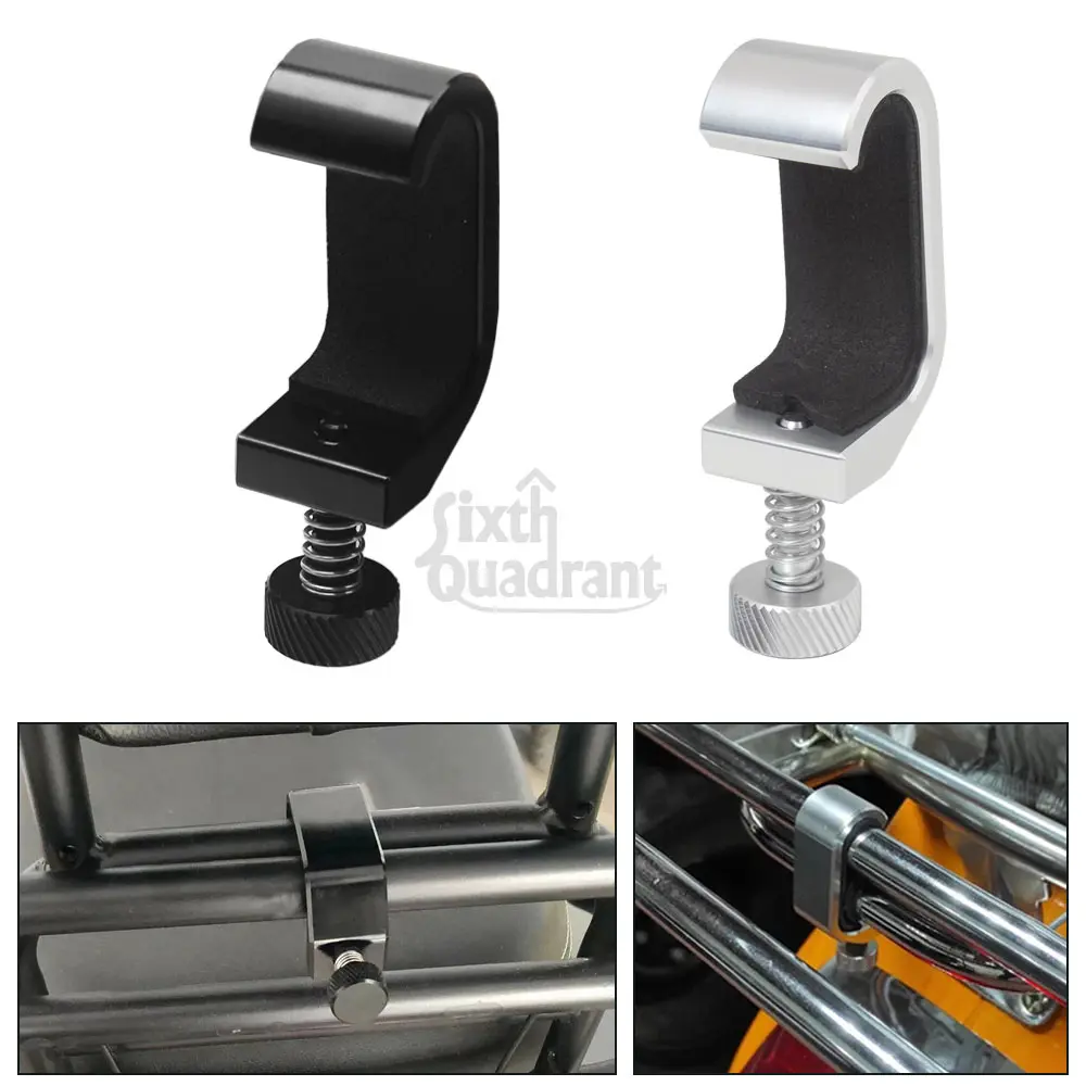 

Adjustable Frame Hook Crotchet Grip For Vespa GTS LX LXV Sprint Primavera 50 125 250 300 Aluminum Motorcycle Accessories