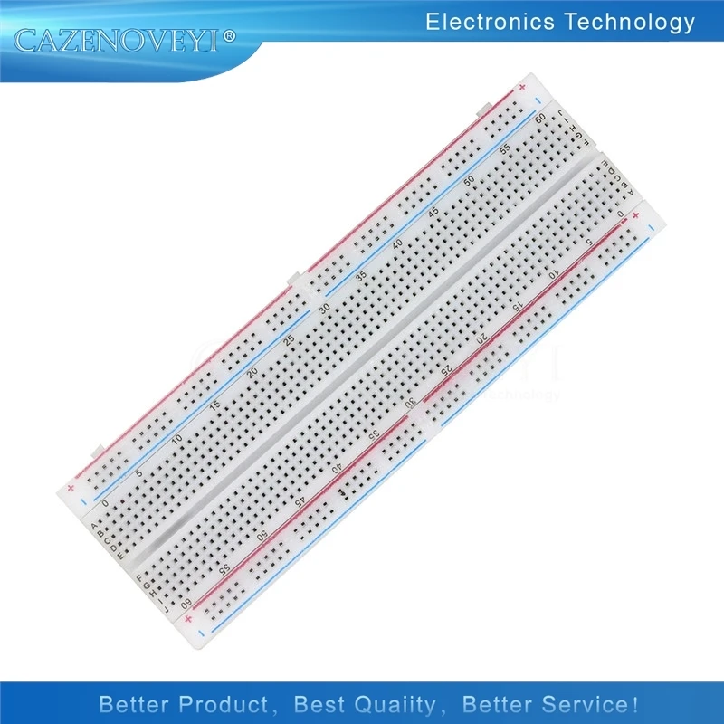 1pcs/lot Breadboard 830 Point Solderless PCB Bread Board MB-102 MB102 Test Develop DIY In Stock