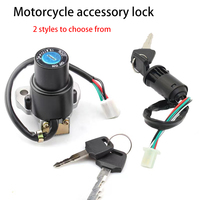 Motorbike Ignition Switch Key Replace Electric Door Lock Fit for Yamaha DT125 TW200 XT225 TW225 50-125cc ATV