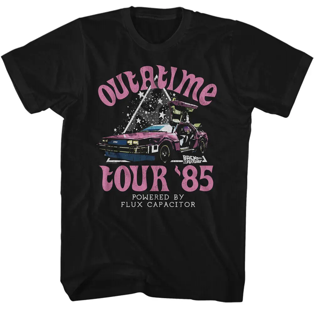 

Back To The Future Movie Outatime Tour 85 Powered Flux Capacitor Men's T Shirt