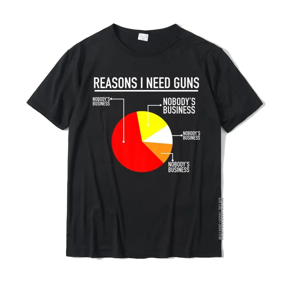 Reasons I Need Guns Pie Chart Funny Gun 2nd Amendment Gift Premium T-Shirt Tops Shirt Oversized Cotton Youth T Shirt