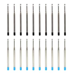 10pcs Ink Pen Point Refill Ballpoint 1mm Medium G2 Refills with Spring