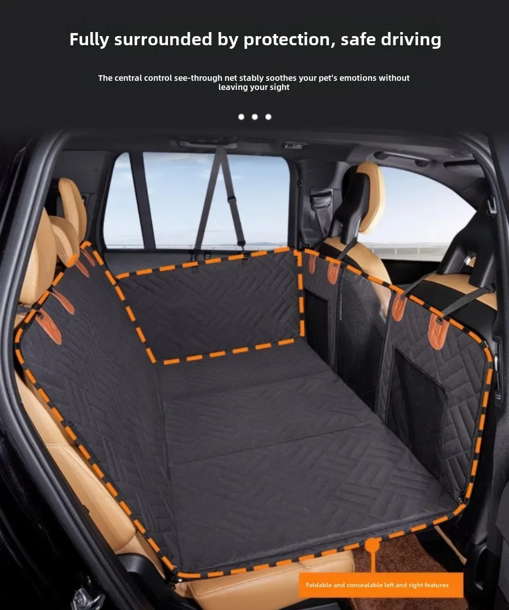 מכונית חיית מחמד מכונית מטען מחמד מחמד מחצלת כלב נסיעות ערסל מושב אחורי