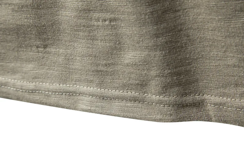 2026 Herren V-Ausschnitt Bambusfaser T-Shirt Mittelstreifen 4-Knopf Kurzarm Eng Anliegend Atmungsaktiv Lässig Sommer Alltags-Oberteil – Detail 40