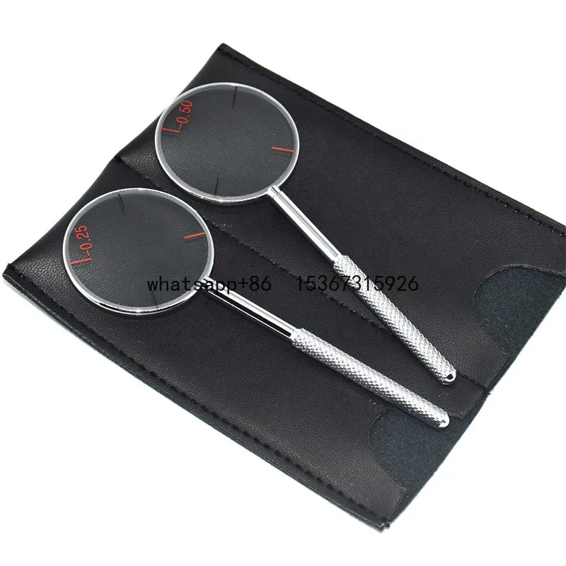 

China Wholesale Optical Instruments High Quality Optometry Instrument Metal Cross Cylinder Lens