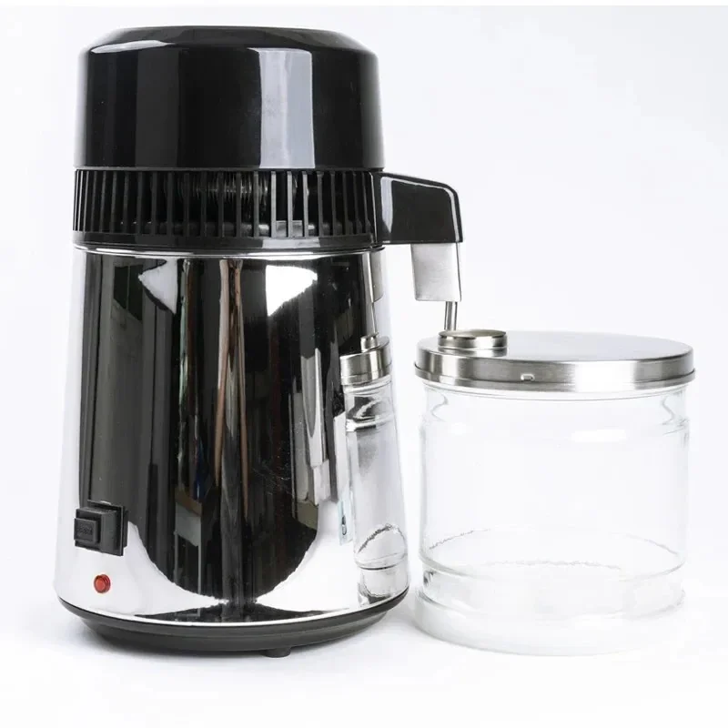 4L Dental Water Distiller Stainless Steel Oral Sterilization Water Filter Home Laboratory Water Purifier