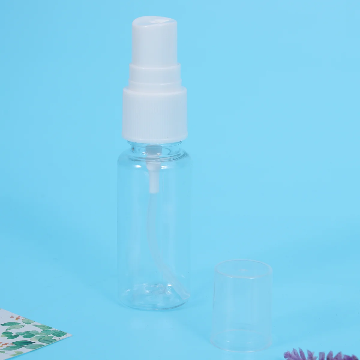 10pcs 20ml Portable Mini Plastic Small Empty Spray Bottle for Make Up and Skin Care Refillable Travel Use