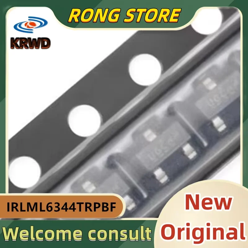 50 قطعة UGCNN UGCN UGC UG جديدة ومبتكرة رقاقة IC SOT-23 IRLML6344TRPBF IRLML6344TRP IRLML6344T IRLML6344