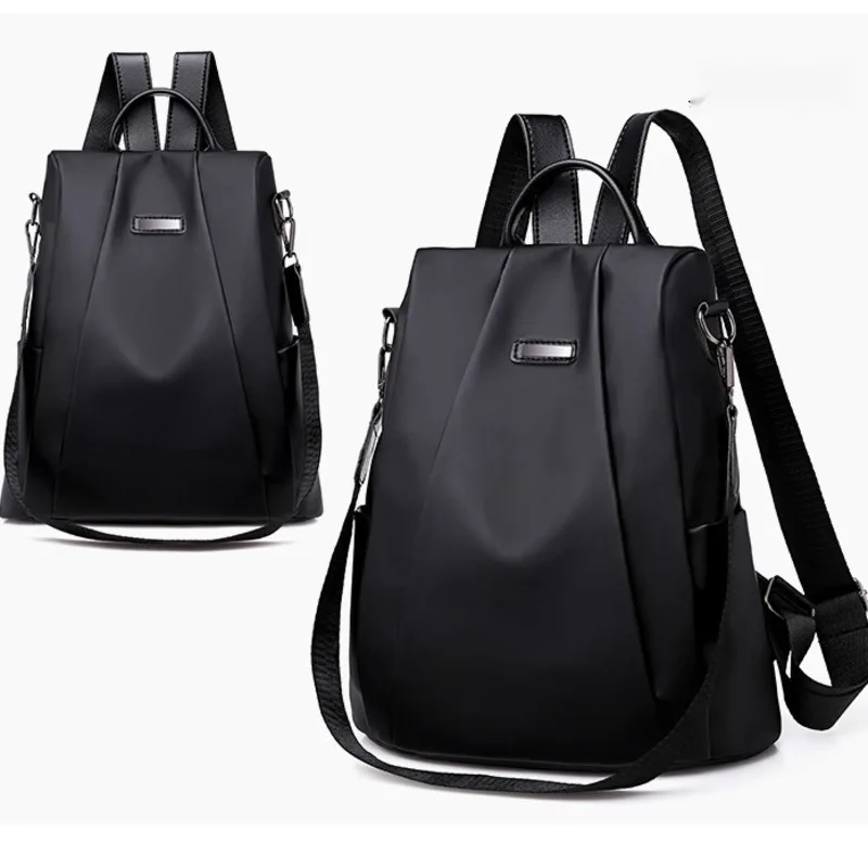 2024 New Korean Fashion Travel Backpack Versatile College Student Backpack Oxford Cloth Backpack for Women