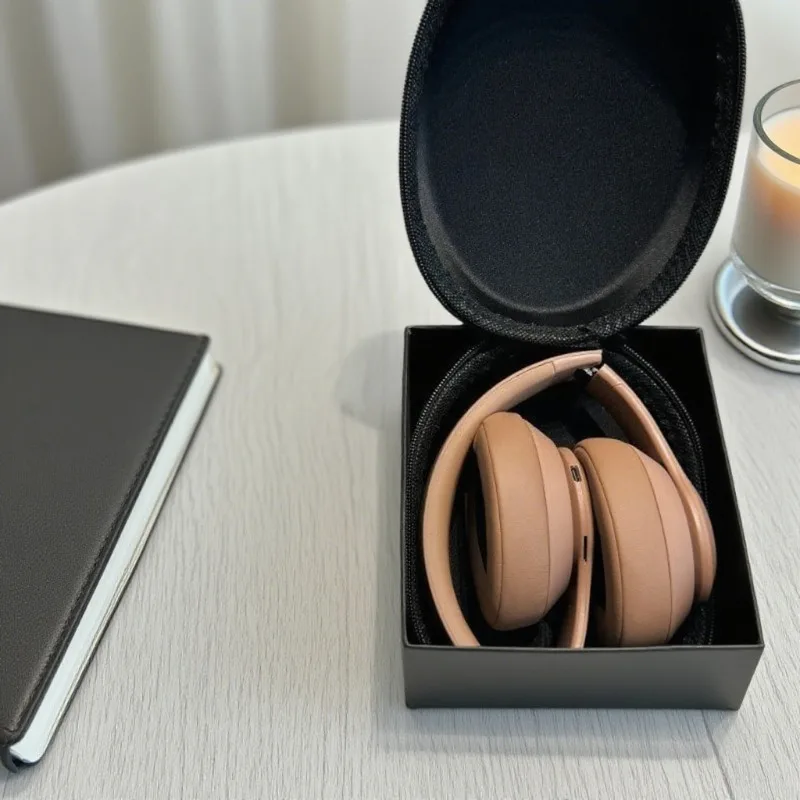 مسجل سماعات بلوتوث لاسلكية ملونة جديدة مثبتة على الرأس من American 4 Beat-s Pro مع نافذة منبثقة