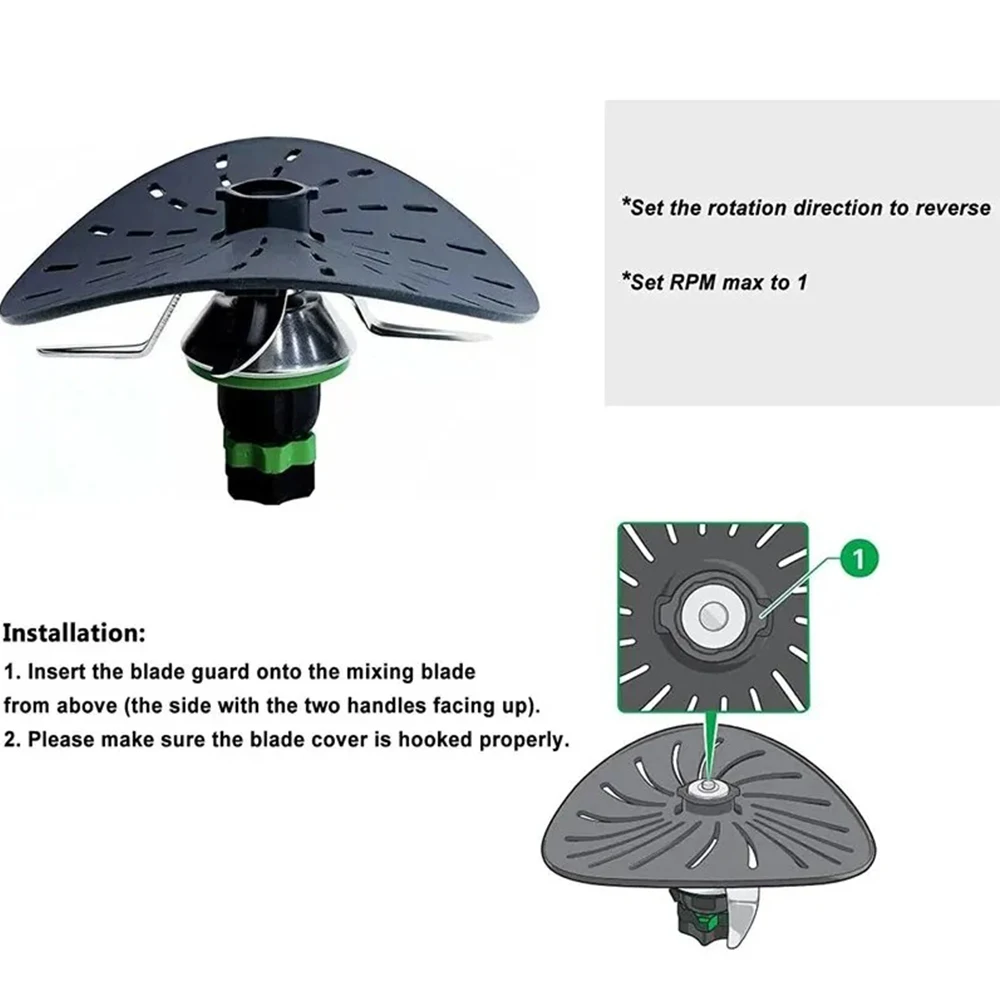 Thermomix BIMBY TM5 TM6 TM31 Blade Cover Knife Cover Protector Compatible with Vorwerk Rotary Food Processor Bezel Kitchen Tool view 5