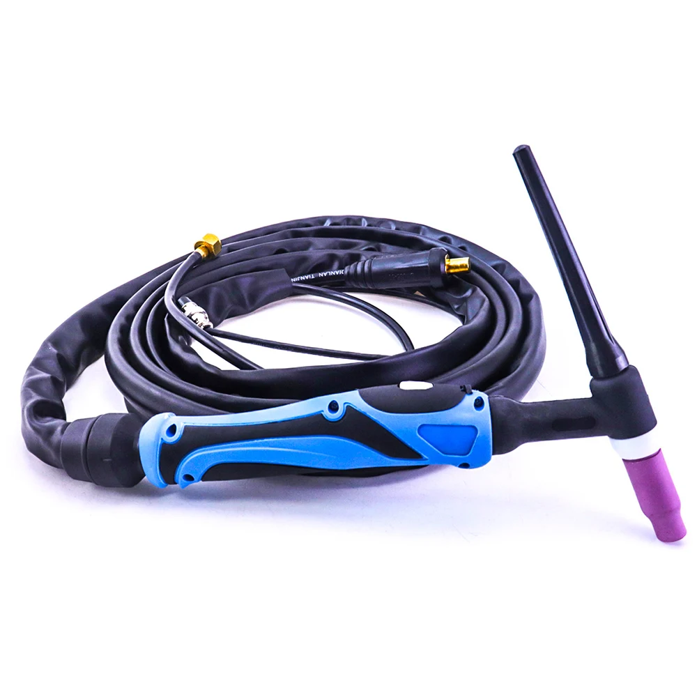 Tig Welding Torch WP26 TIG Gun TIG26 Argon 4 meters 13ft Air Cooled torch for 180A-220A TIG Welding Machine