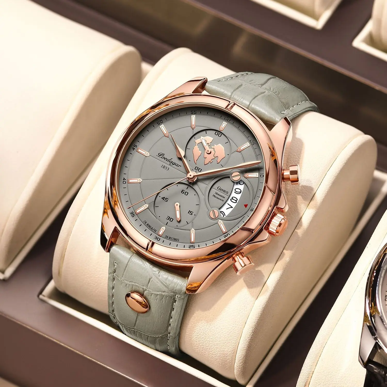 

Fashion new waterproof calendar men's watch high-end trend student non-mechanical watch