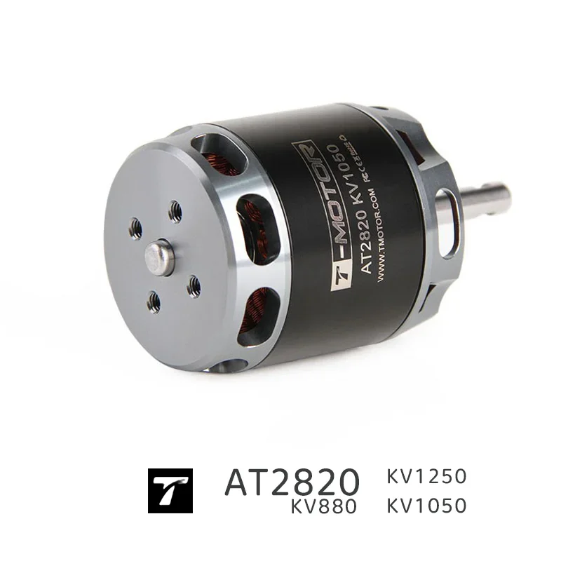BoMassAT2820 T-MOTOR Long Shaft KV880 KV1050 KV1250 Brushless Motor For Fixed Wing Spray Airdrop Surveillance Inspection Multi-P