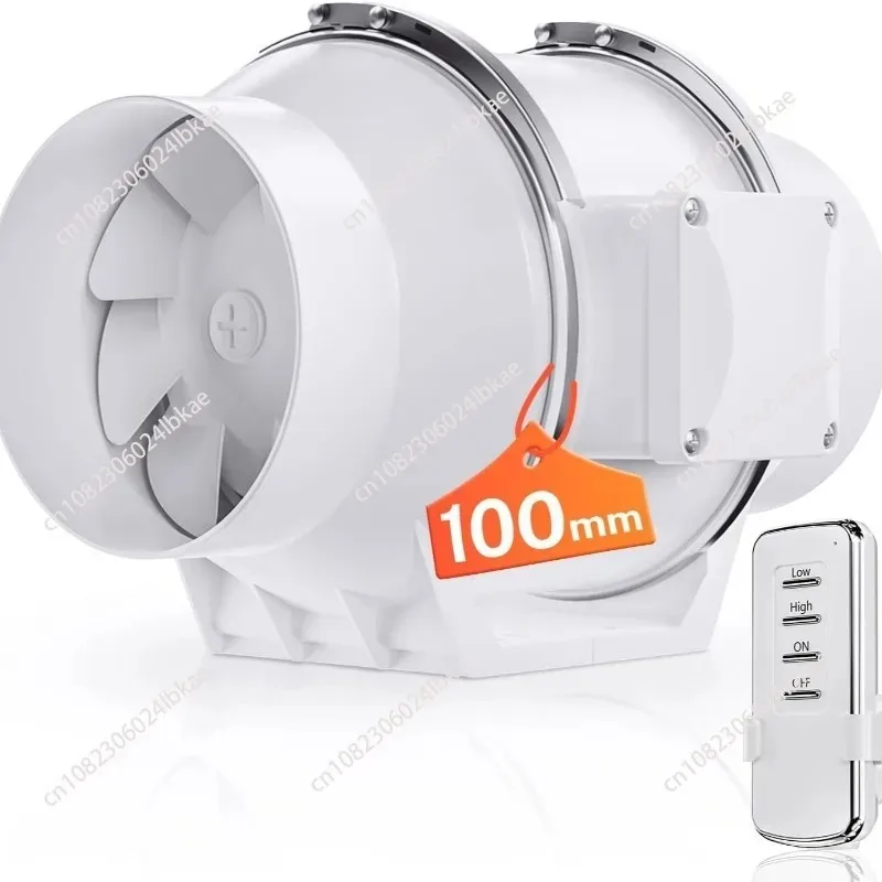 European standard German standard 4 inch CE certification stepless speed regulating pipe fan carbon can filter set AA