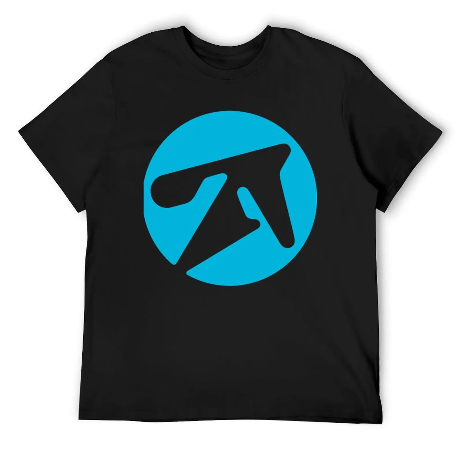 

Aphex twin alternative style in blue T-Shirt korean fashion basketball graphic tees t shirts men