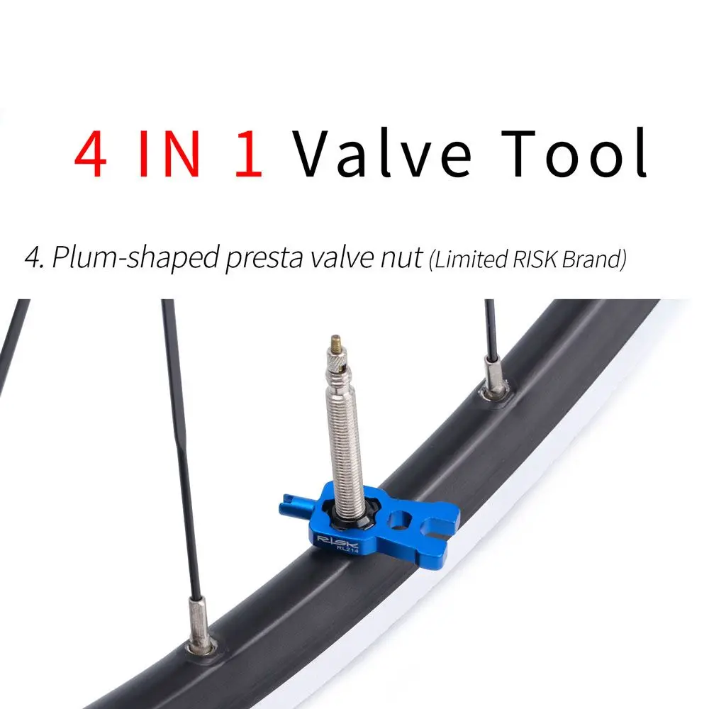 Bicycle Tubeless American French Valve Aluminum alloy Disassembly Tackle Valve Core Remover Gas Valves Tools Removal Tool