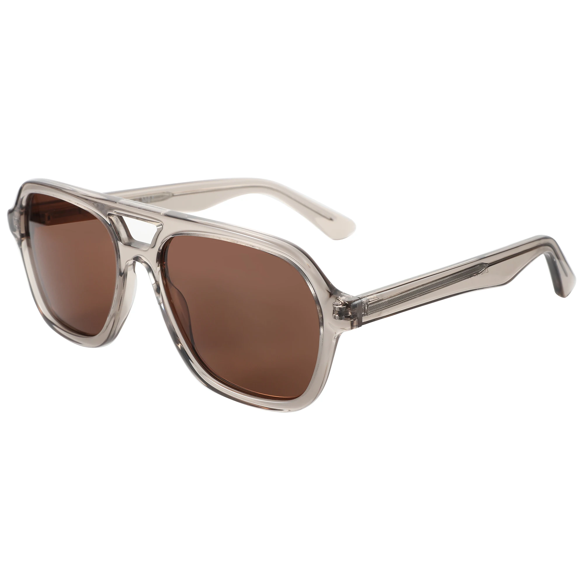 ZENOTTIC 2025 Trend Aviator Polarisierte Sonnenbrille, handgefertigt, Acetat, UV400-Schutz, Piloten-Sonnenbrille für Damen und Herren – Detail 22