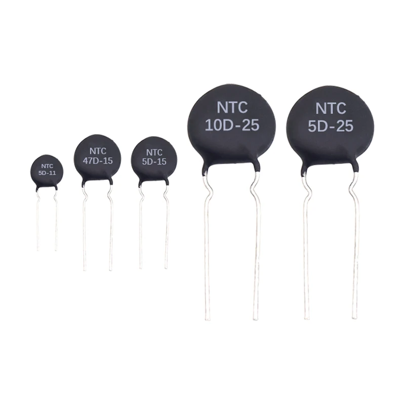 10pcs Thermal Resistor NTC 3D-9 5D-9 5D-11 5D-15 8D-11 8D-20 10D-7 10D-9 10D-11 10D-13 10D-15 10D-20 20D-20 33D-7 47D-15 50D-9