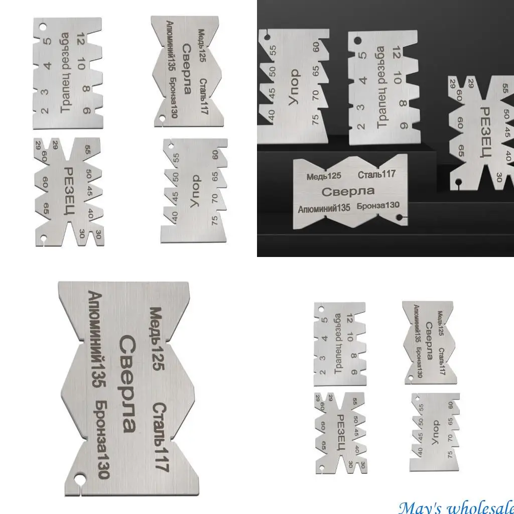 

Профессиональный шаблон измерения с толщиной толщины 1,4 мм нержавеющий железо угла на угловом манометре.