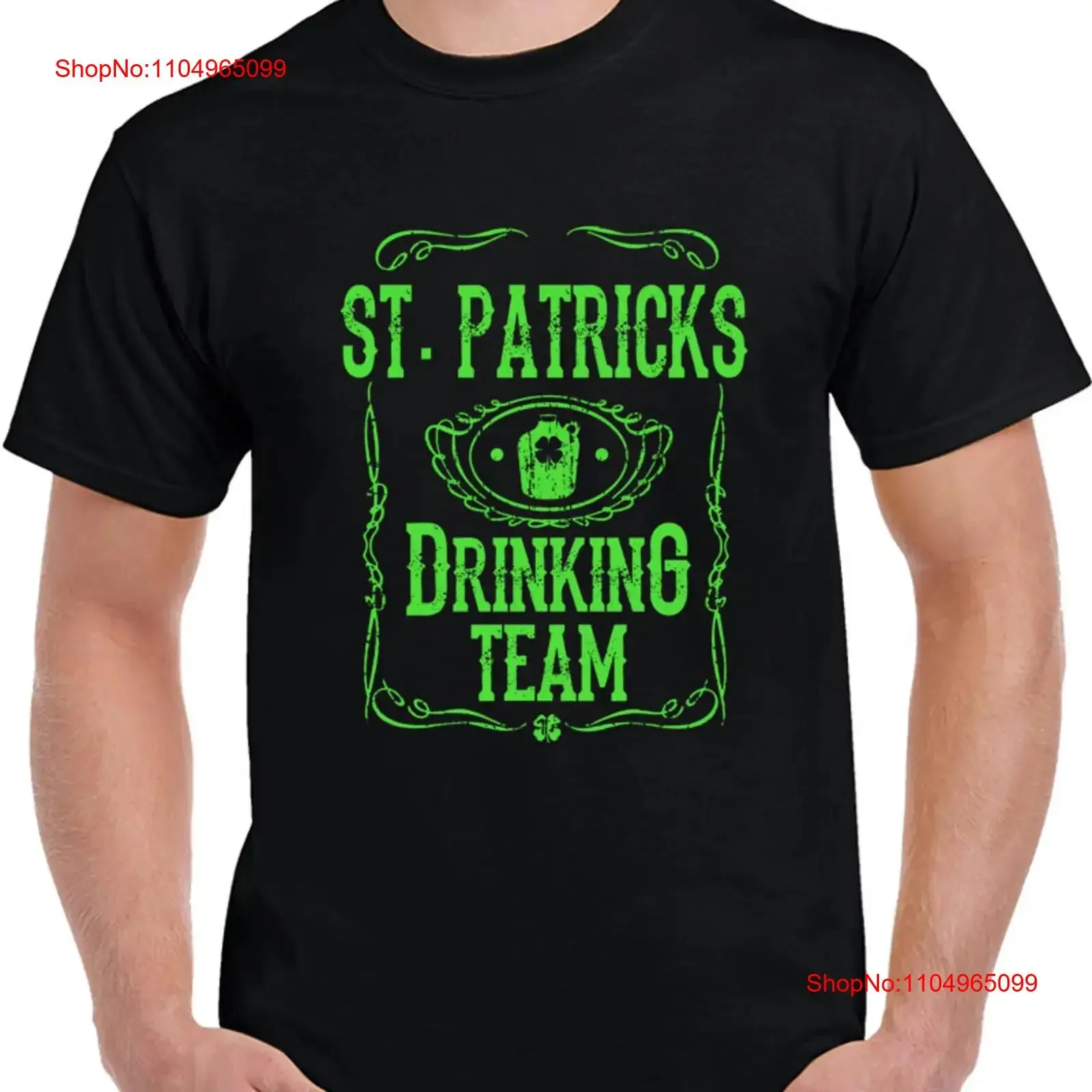 

St Patricks Day Drinking Team Funny T Shirt Best vintage Washed Comfortable fashion Soft homme Slightly streetwear Stretched
