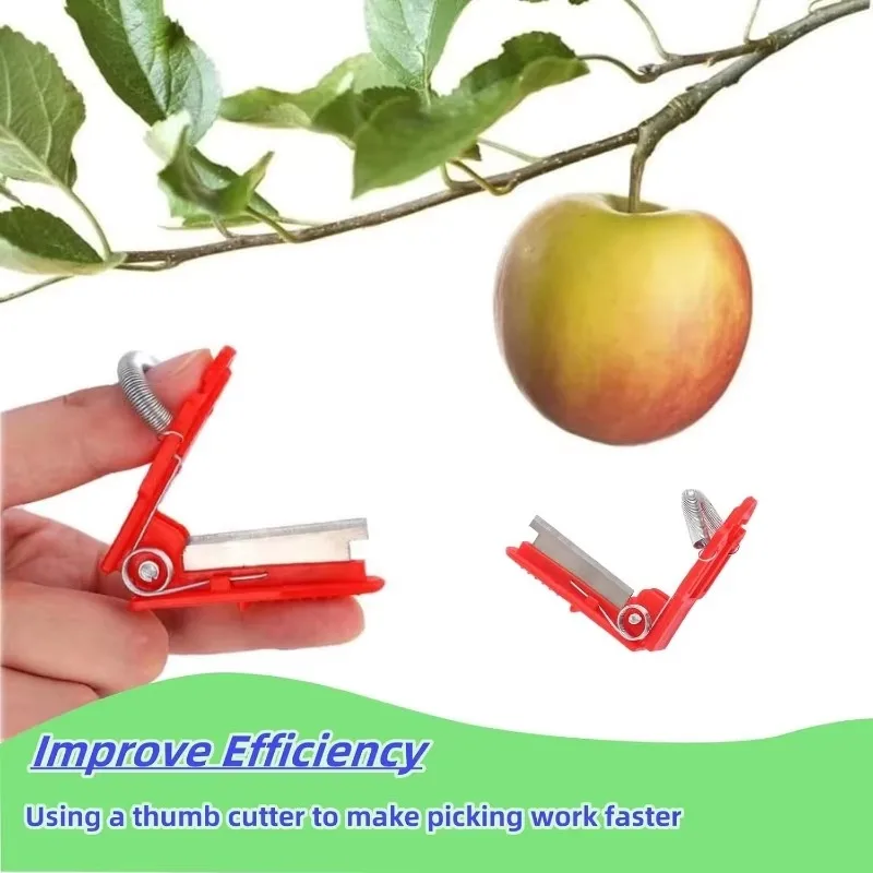 Vegetable and Fruit Picking Tool Vegetable and Fruit Finger Knife Separator Farm Garden Orchard Safe Picking Picker