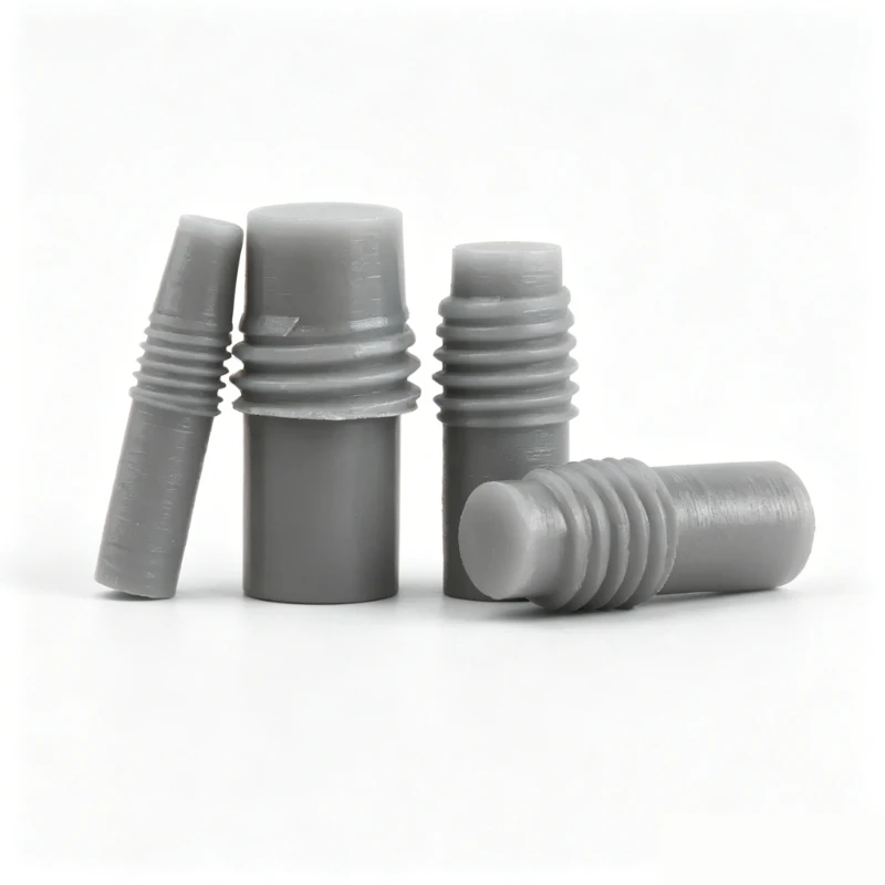 Paint Plug Silicone Threaded Nut Thermostability Screw Sealing Shield Pipe Close Waterproof Hole Masking Rubber Powder Injection