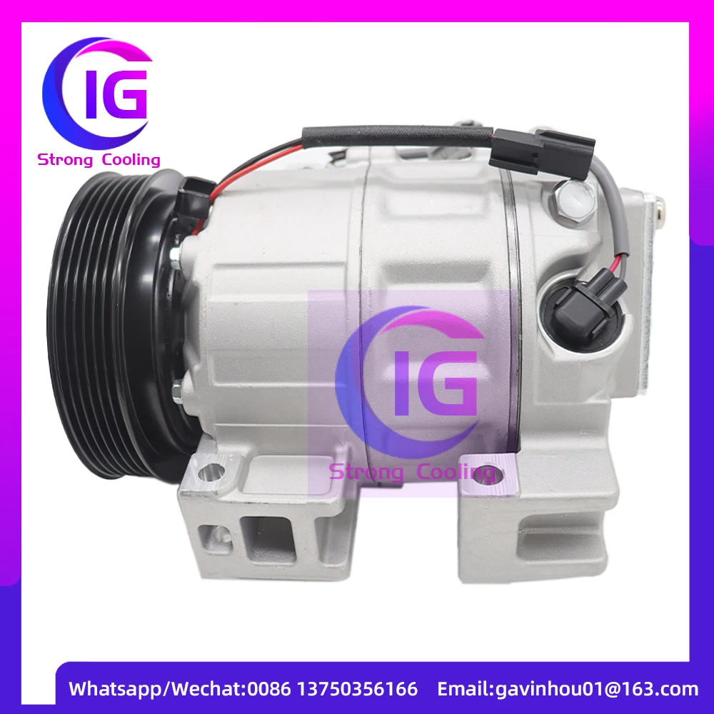 Auto AC Compressor For Nissan X-Trail T31 2.5L Single Wire Plug 2007-2013 92600JG300 92600ET82A