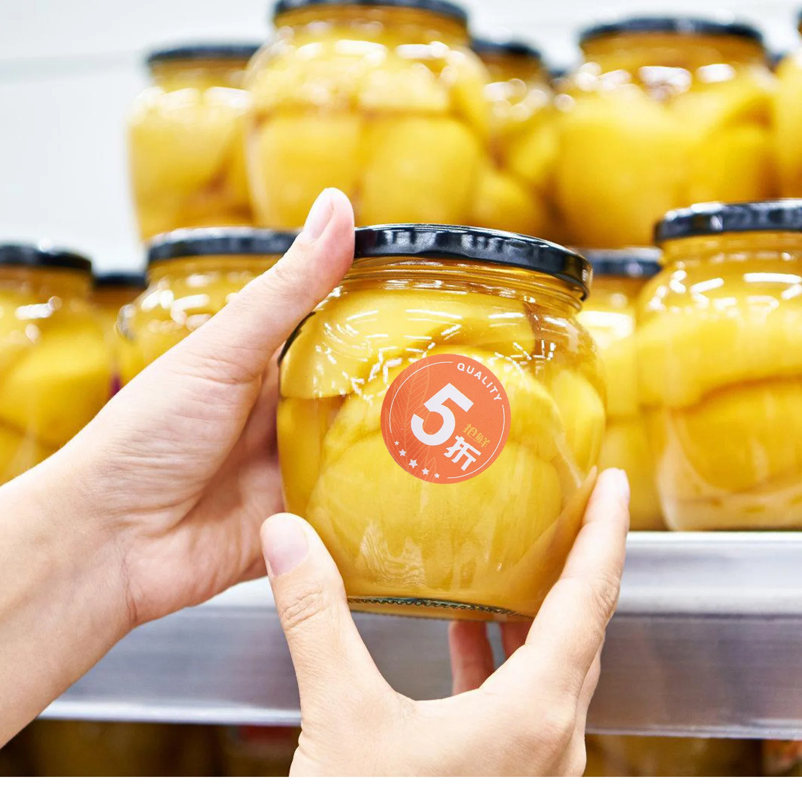 350 قطعة 50 بالمائة قبالة لاصق بطاقة لاصقة شارة السعر لمتجر البيع بالتجزئة البضائع 50% خصم ملصق لاصق #5