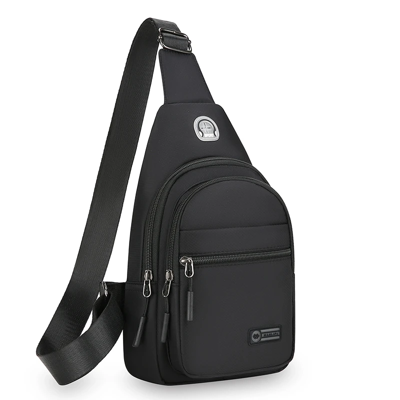 Adjustable Shoulder Strap, Zipper Closure, Lightweight Messenger Bag, Suitable for Daily Use, and Can Also Be Used as a ChestBag