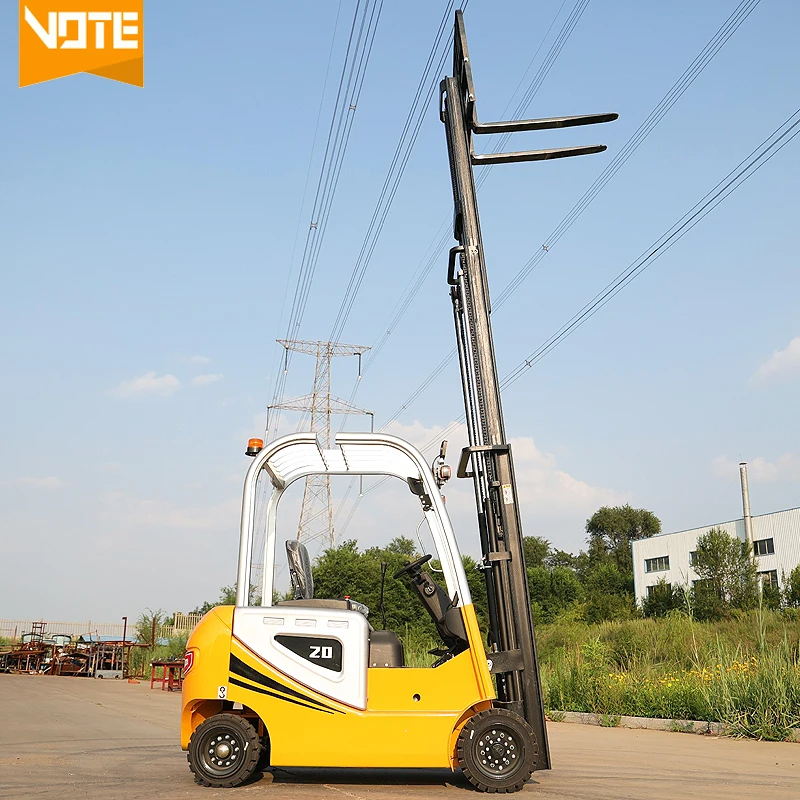 Chinese New Electric Forklift1 5ton 2ton 3ton Four Wheel Small Electric Forklift