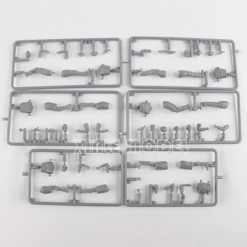 Modelo Gecko kit proporcional 1/35 35GM0022 British Tank Squad Early 6 hombres, para juguete militar modelo colección de pasatiempo