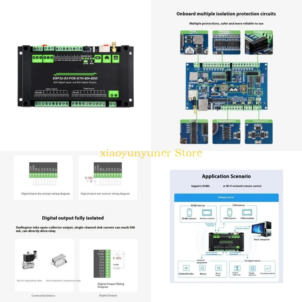 

P9JB 8 Channel Digital Module for smarting Home Industrial Control