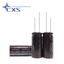긴 수명 전해 캐패시터, 일본 니치콘 캐패시터, 400V, 180UF, 18*40/45, 180UF400V, 5 개
