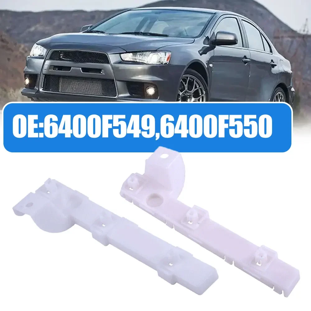 2pcs Car Front Bumper Bracket Replacement Car Bumper Holder Auto Exterior Accessories For Mitsubishi Lancer Except EVO 2008-2017