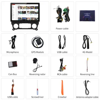 Junsun 無線 CarPlay 適用於 2014-2018 年雪佛蘭 Silverado 和 GMC Sierra 車用收音機/立體聲多媒體系統,支援 Android Auto。 12 最佳銷售 CarPlay Junsun - №9