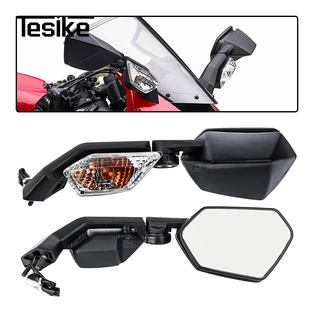 

2 шт. складное зеркало заднего вида для мотоцикла Kawasaki ZX6R 2005-2008 ZX10R 2004-2010, заднее зеркало заднего вида, боковое слепое пятно