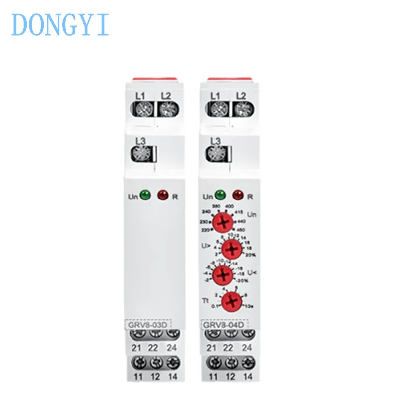 Phase Sequence Protection Relay GRV8-03D GRV8-04D GRV8-05D GRV8-06D GRV8-08D M460 M265