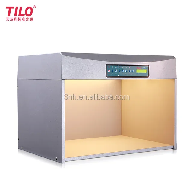 

2026 TILO P60+ Textile Lab Machine Color Light Booth with D65 TL84 UV F CWF TL83 for Fabric Textile Garment Yarn