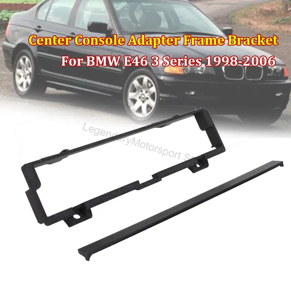 Soporte de Reubicación para el Control de Climatización y Aire Acondicionado del Sistema HVAC para BMW Serie 3 E46, Estéreo 2DIN