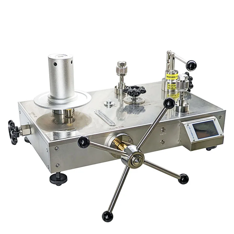 Factory Price  100Mpa Piston Pressure Gauge  YWT-100  Accuracy 0.05%/0.02%/0.01%  Pressure Calibrator